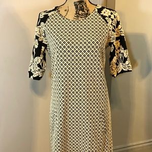 Maison Scotch Jacquard Print Dress